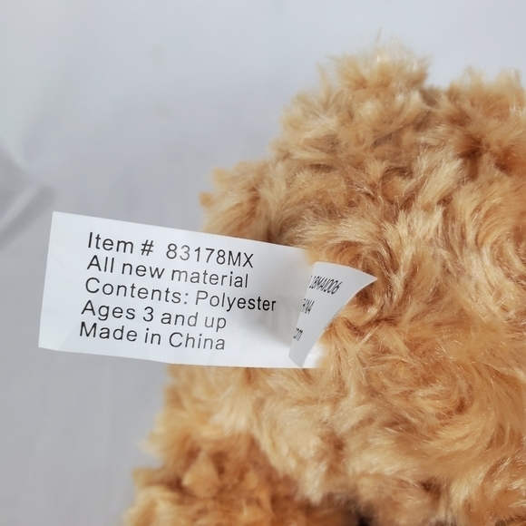 Mai-toi I love you Valentines plush bear - Picture 10 of 11